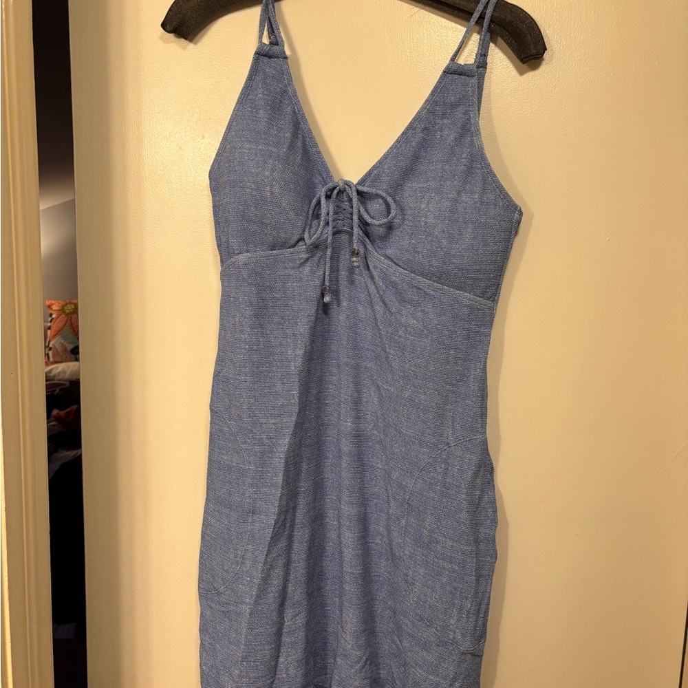 Tommy Bahama Light Blue Textured Tank Top